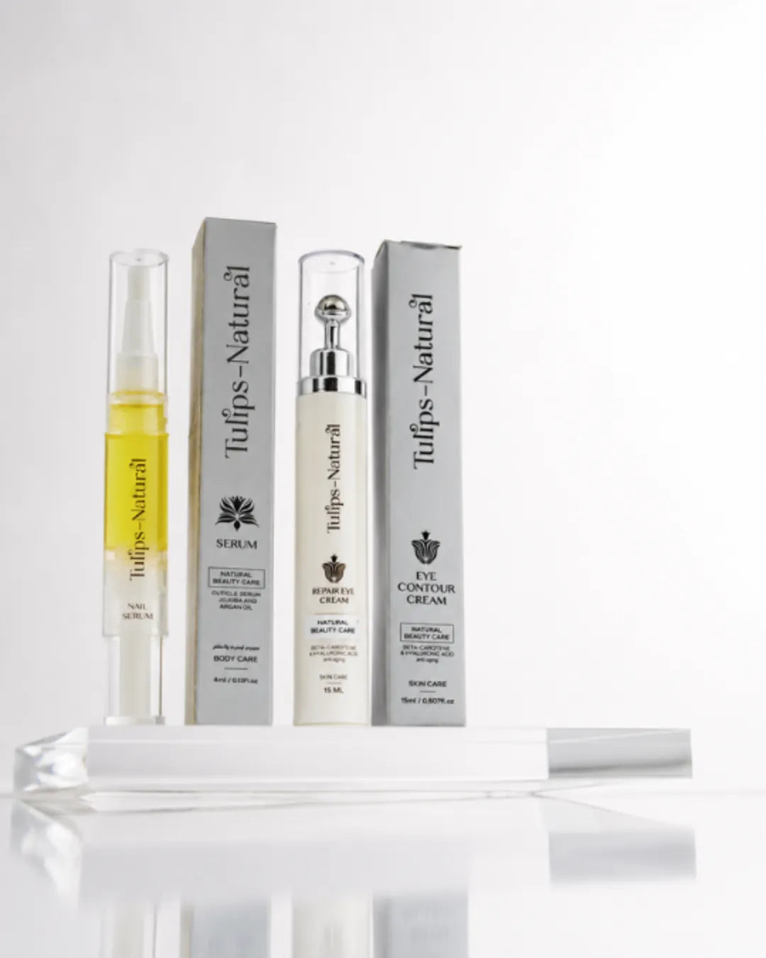 Eye Contour Cream & Nail Serum Bundle | Beauty Care Routine